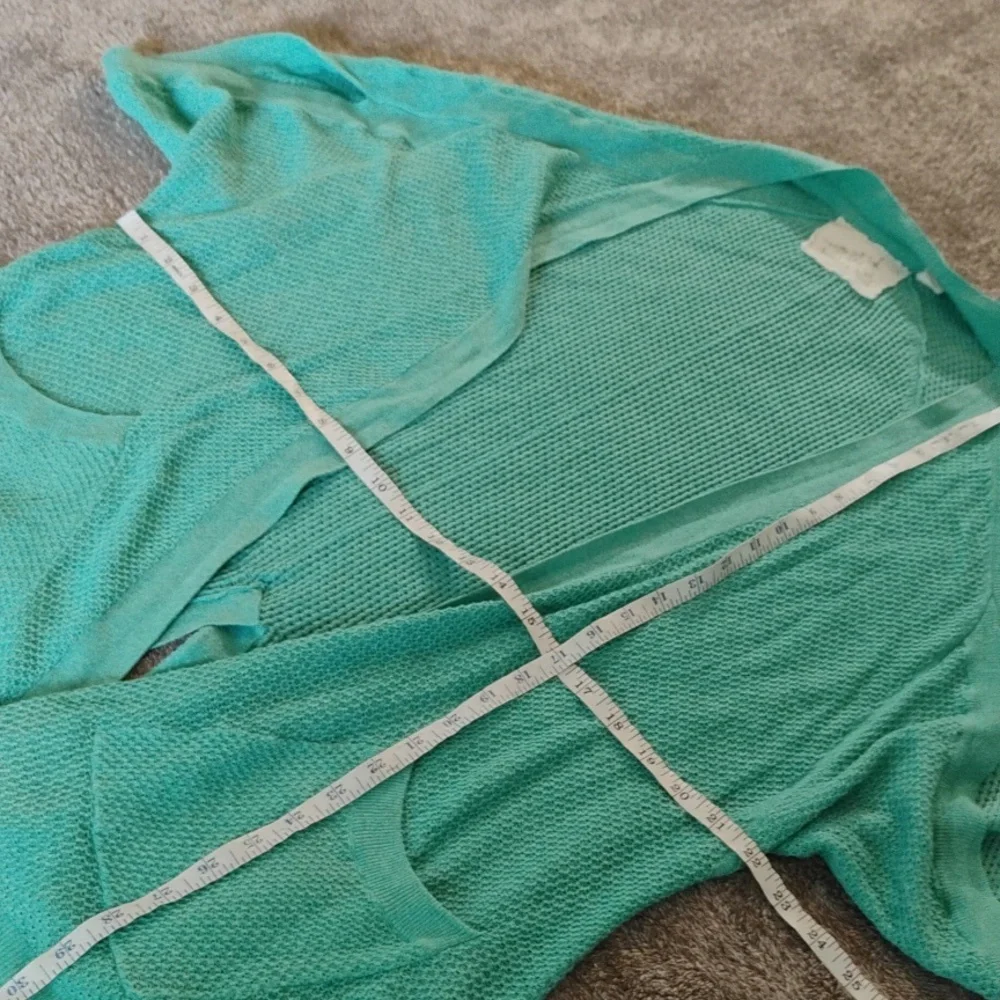 Angel Of The North Anthropologie Mint Cocoon Cardigan - Picture 7 of 12